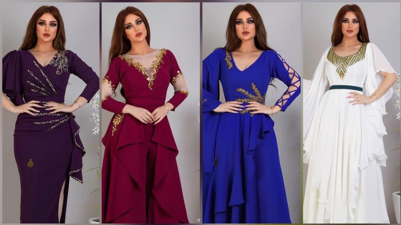 فساتين سهرة ناعمة للسمينات