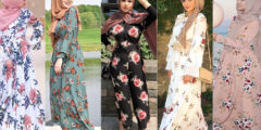 موديلات فساتين طويلة ناعمة للمحجبات