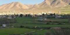 اين يقع سهل القاع على الخريطة