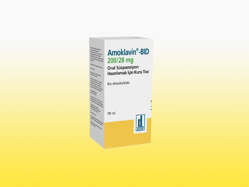 amoklavin bid 200/28.5 mg لماذا يستخدم