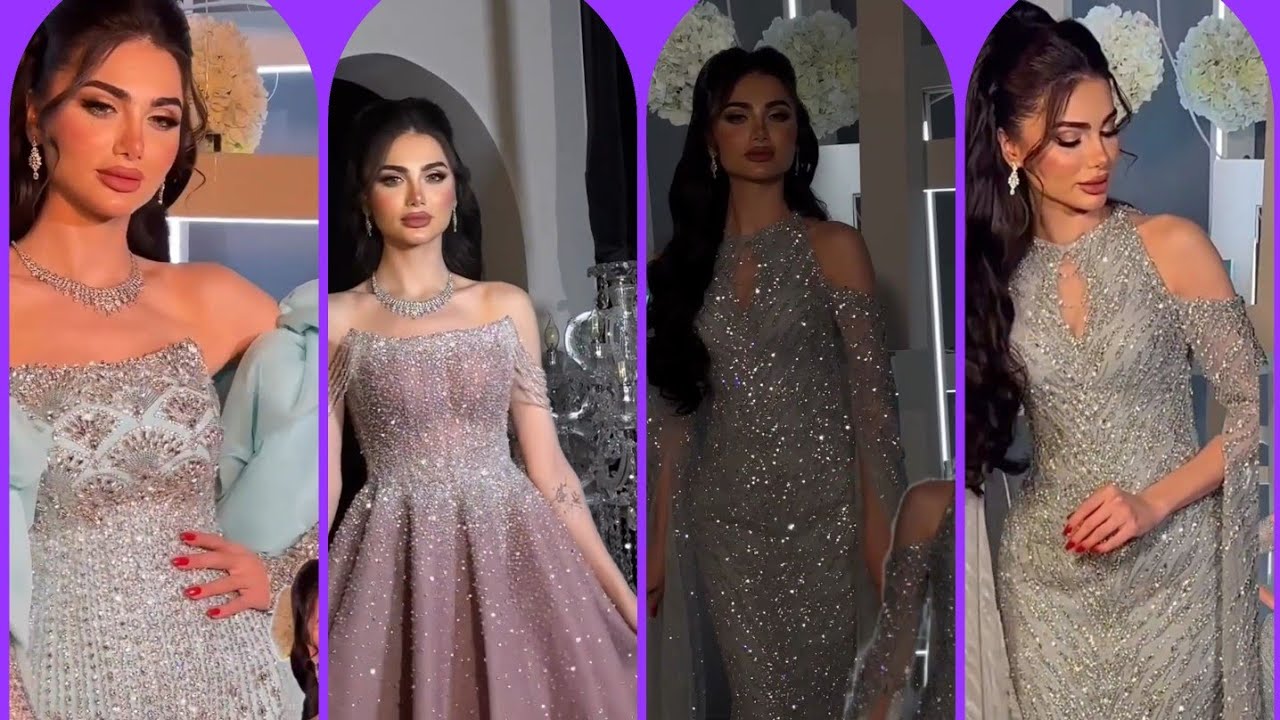 اجمل فساتين سهرة البحرين 2024