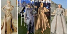 فساتين سواريه بسيطه وشيك للمحجبات 2024