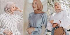 موديلات حجاب شرعي 2024 مع تنسيق الألوان