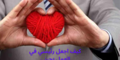 كيف اجعل رئيسي في العمل يحبني