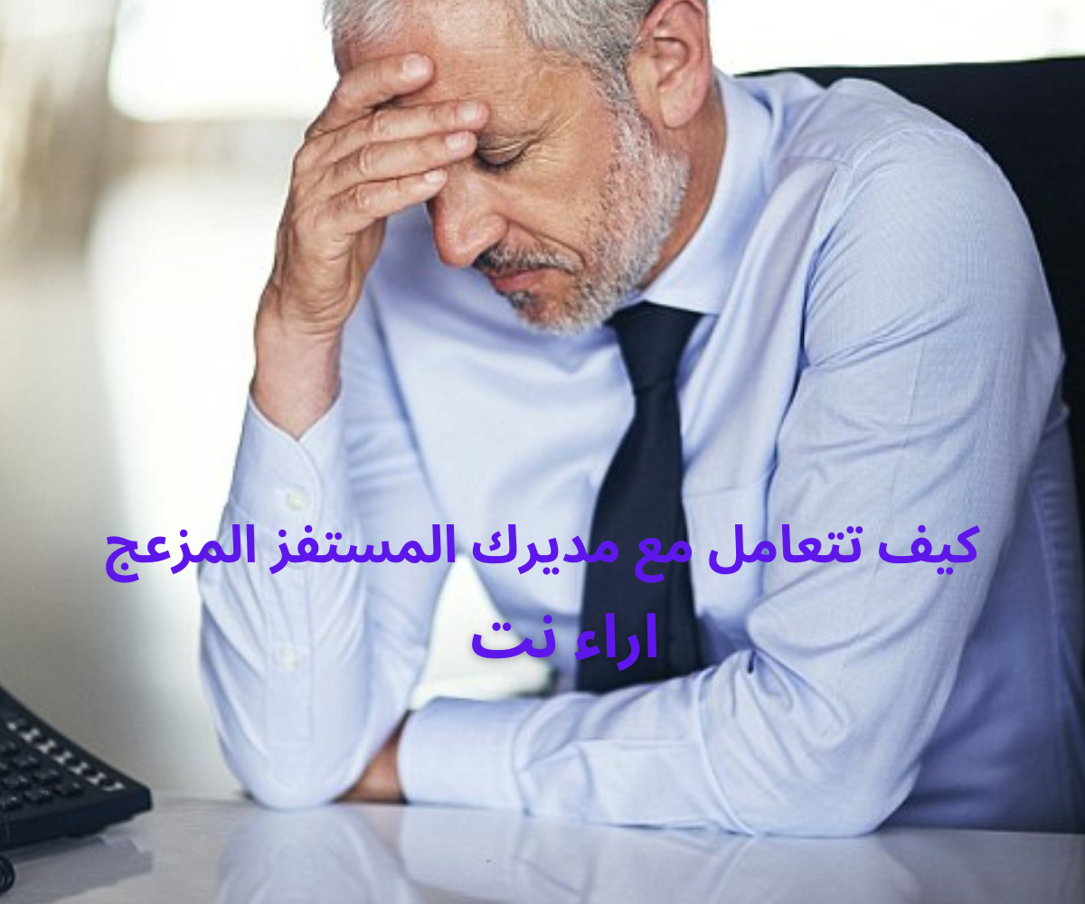 كيف تتعامل مع مديرك المستفز المزعج