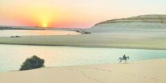 هل بحيرة قارون مالحة ام عذبة
